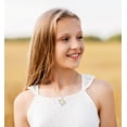 thumbnail image 6 of Daughter Sunflower Heart Pendant Necklace, Daughter Jewelry Gifts From Mom, Dad, Mother, Father, Parents for Christmas, Birthday, Graduation Present for Teens, Women, Adults (Style 3), 6 of 9