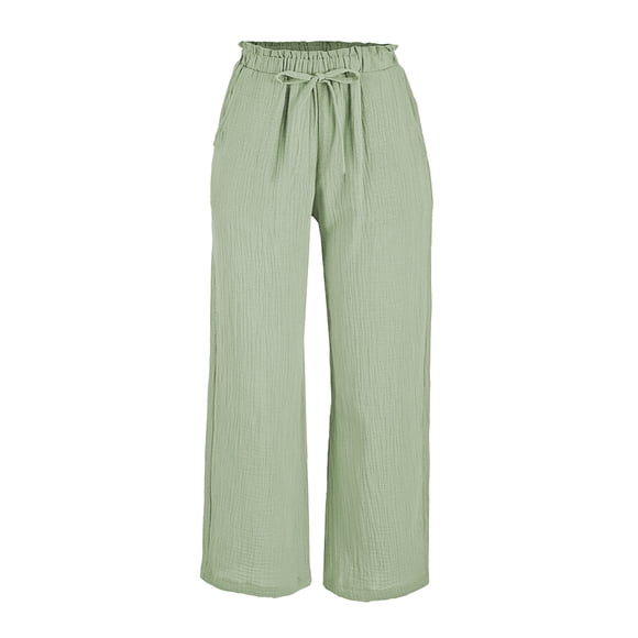Pantalón George para Dama, Bolsas Laterales Verde T M