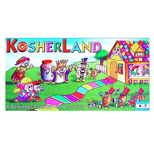 Jewish Educational Toys Kosherland Boardgame