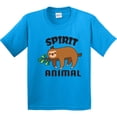 thumbnail image 3 of Inktastic My Spirit Animal is a Sloth with Sloth Illustration Youth T-Shirt, 3 of 5