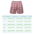 thumbnail image 3 of Yuarrent Pantalones cortos de algodón a cuadros de playa para hombre Pantalones de ropa interior Traje de baño XXL, 3 of 6