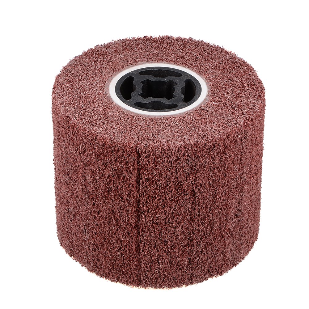 Uxcell Abrasive Polishing Wheel Nylon Wire Drawing Burnishing Wheel for