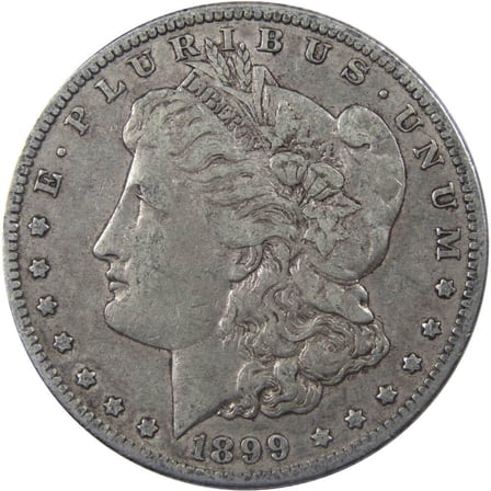 1899 O Morgan Dollar VF Very Fine 90% Silver $1 US Coin Collectible