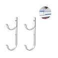 thumbnail image 4 of Gancho De Poste De Piscina De Metal Colgador De Poste De Piscina De Acero Inoxidable Colgando Soportes Piscina Con Tornillos Soporte De Barra De Piscina Duradero Para Exteriores matsuzay HA016403-00, 4 of 7