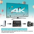 thumbnail image 5 of J-Tech Digital 4K HDMI to HDMI and Audio (RCA Stereo or SPDIF) Extractor Converter De-embedder | HDMI ARC to Optical [JTD4KATSW], 5 of 6