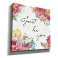 thumbnail image 2 of Epic Graffiti 'Floral Figures IX' by Anne Tavoletti, Canvas Wall Art, 12"x12", 2 of 3