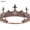 Bronze, variant on Men's King Crown Costume Headpiece,Halloween, Cosplay, Birthday Party, Reusable Adjustable Metal Crown(Gold)