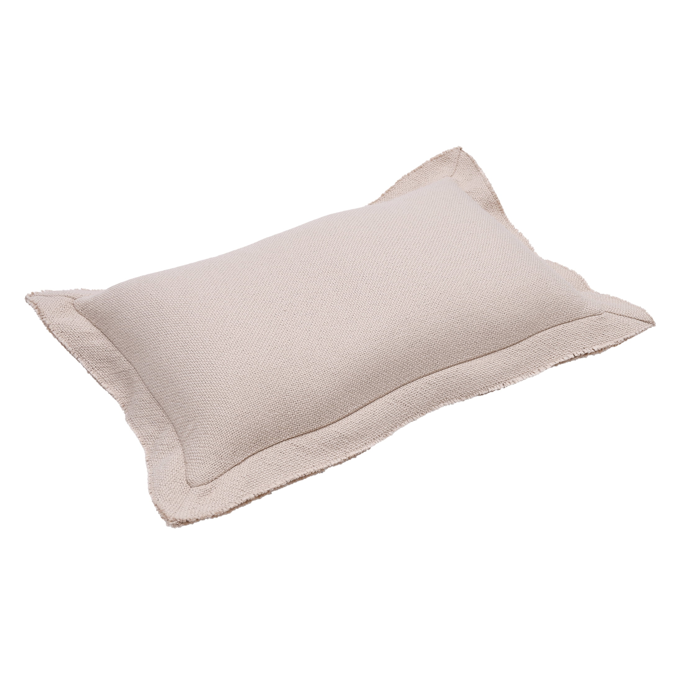Better Homes & Gardens 14x24 Blake Bi-Flange Throw Pillow Cover, Latte Swirl