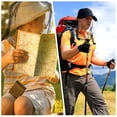 thumbnail image 7 of Mosquito Head Net Mesh Face Mask for Outdoor Protection 10 x 18 in Breathable Netting Hood for Fishing and Hiking Gray, 7 of 7