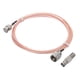 thumbnail image 1 of Cables Coaxiales Rg316 Bnc Macho A Uhf Macho Con Adaptador Cable Coaxial Rf de Baja Pérdida 10pies Naranja 1 Ud, 1 of 7