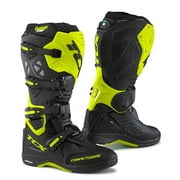 TCX Comp EVO 2 Michelin Boots, Black/Yellow Fluo, Size:43