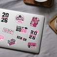 thumbnail image 5 of 2026 Graduation Card Making Stickers 10PCS Decorative PVC Sheets, 5 of 6