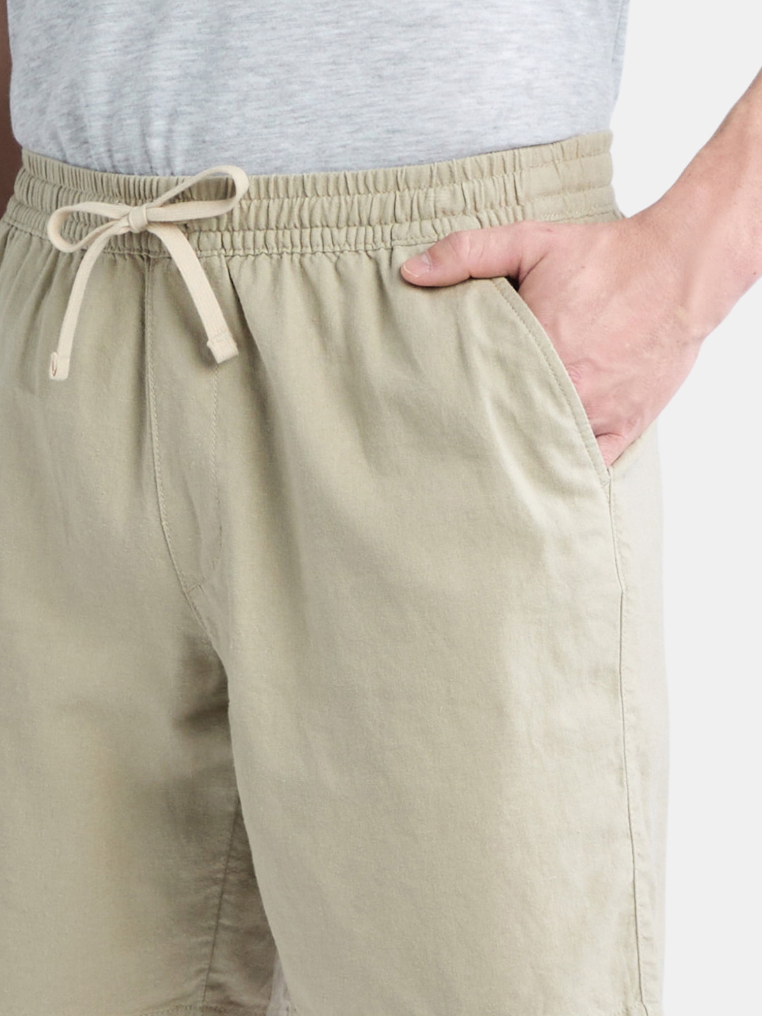 George Men's and Big Men's Linen Shorts