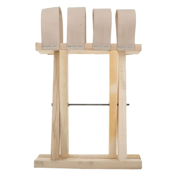 Tineasur Portable Stools Folding Beige 1Pcs for Fishing