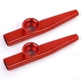 thumbnail image 1 of 2X Mirliton en Alliage d'Aluminium avec Membrane Rouge, 1 of 7