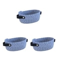 thumbnail image 3 of Cesta de almacenamiento Matsuzay contenedor tejido a mano organizador Azul oscuro L, 3 of 6
