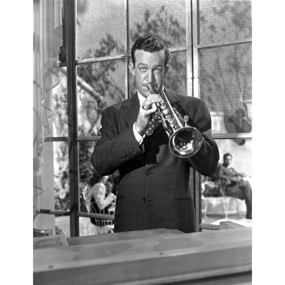 Harry James on stage playing trumpet Photo Print (24 x 30) Walmart