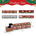 thumbnail image 3 of Juego de juguetes de tren de papel de Navidad de cuenta regresiva de 24 días Decoración de mesa de Navidad, 3 of 6