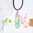 thumbnail image 4 of Collar Colgante de Cristal Jinwen Vintage Ajustable, 4 of 7