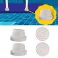 thumbnail image 3 of Bgsha 2-Pack Outside Pool Ladder Bumpers for Inground Pool - Pool Ladder Rubber End, 3 of 9