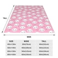 thumbnail image 3 of Fuzoiu Cute Cat Print Ultra-Soft Micro Fleece Blanket,All Seasons Flannel Throw, Lightweight Blanket for Bed, Sofa, Couch, Movie Night, Camping, and Travel-40"x30", 3 of 7