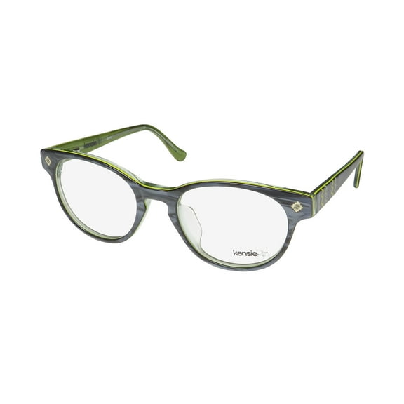 KENSIE GIRL Eyeglasses ZANY Gray 46MM