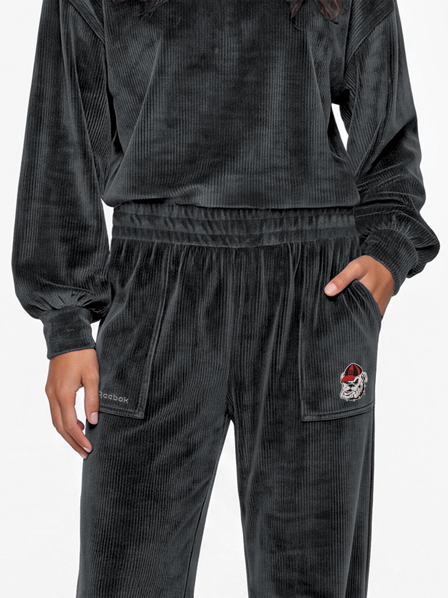 Georgia Bulldogs Reebok Womens Fashion Fit Fleece Pant