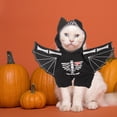 thumbnail image 3 of OULII 1Pcs Dog Costume Bat Shape  Style for Pet Owners for Thanksgiving Gathering, 3 of 8