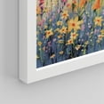 thumbnail image 5 of PixonSign Framed Wall Art Yellow Wildflowers Garden Floral Posters, Set of 2 Nature Pastel Botanical Field Illustrations Wall Decor, Adhesive Canvas Prints for Home Decor - 8"x10" White, 5 of 5
