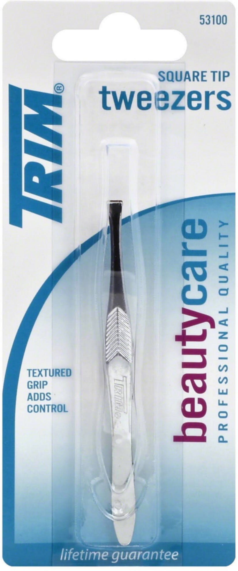 Trim Beauty Care Square Tip Tweezer 1 ea (Pack of 2)