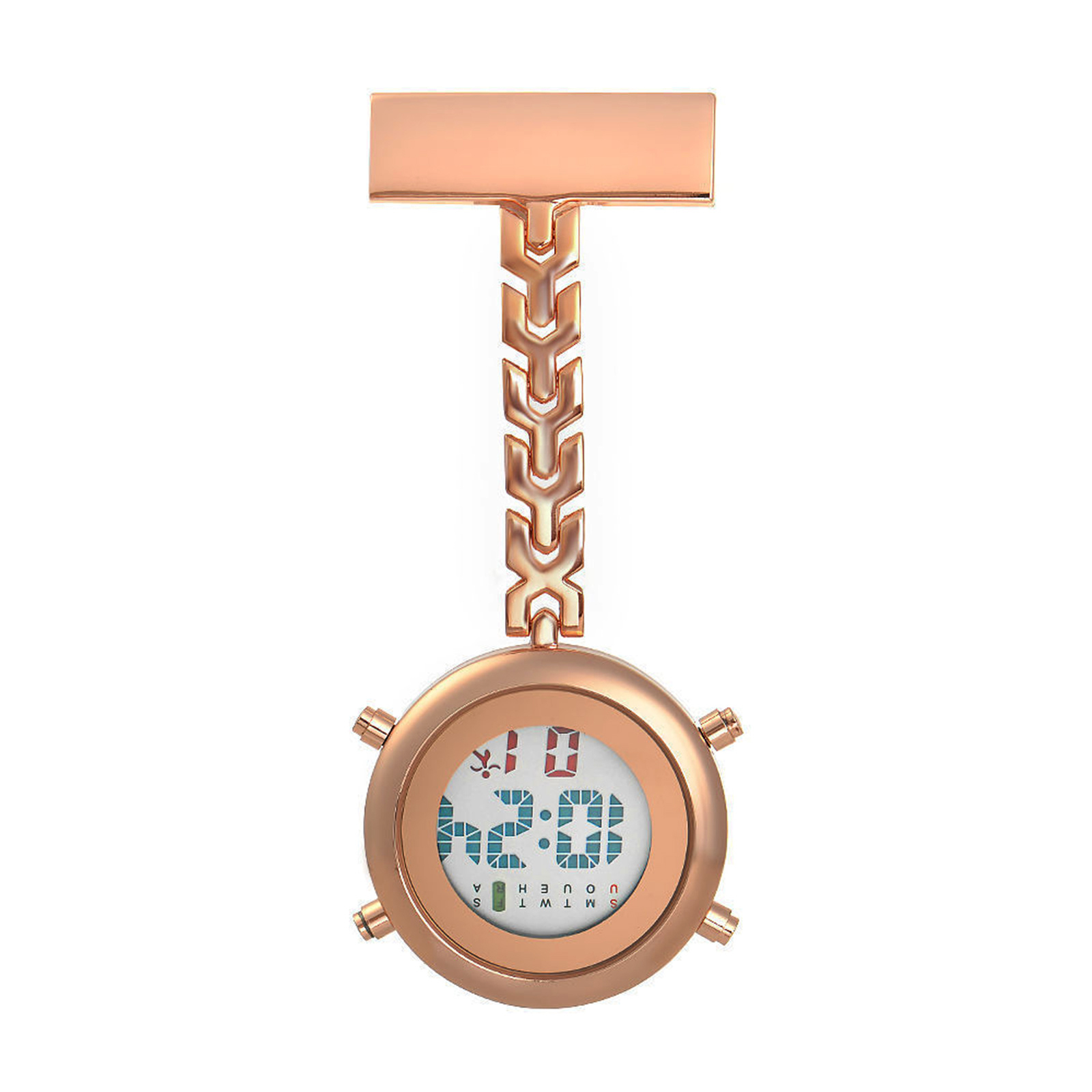 Nurse Watch Pocket Watch MultiFunction Metal Electronic Digital