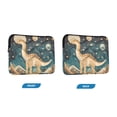 thumbnail image 7 of FORMRS 15"-15.6" Laptop Sleeve Protective Case Soft Carrying Quilted Computer Bag Cover, Dinosaur at Night, 7 of 7