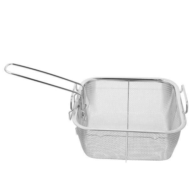 Etereauty Basket Fry Strainer Frying French Skimmer Food Serving Mesh Fryer Cooking Stainless