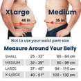 thumbnail image 3 of AVESTON Lumbar Brace Back Support Belt for Lower Back Pain Relief Women Men - XL Size, 3 of 11