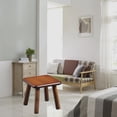 thumbnail image 1 of Taburete portátil para , gruesos para piernas, deslizante, , taburete bajo, reposapiés, asiento duradero, silla para sala Cuadrado Marrón Cuadrado perfecl Banco pequeño, 1 of 8