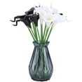 thumbnail image 1 of (6 piezas negras + 6 piezas blancas = 12 piezas / Tamaño de venta: 34 cm de largo) Flor artificial de lirio de cala, 1 of 5