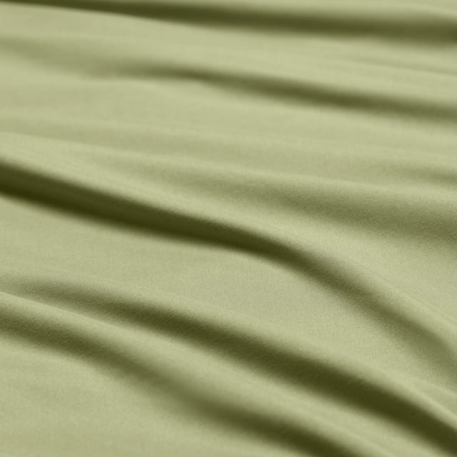 Extra Deep Pocket 3-Piece Bed Sheets Set , 18"-24" Super Deep Fitted Sheet, Fits High Profile Mattresses with Toppers, Hotel Luxury Soft Double Brushed Microfiber, - Twin, Sage