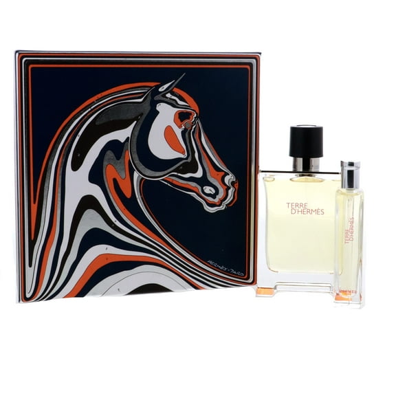 Hermes Terre D'Hermes Gift Set (EDT 3.3 oz, EDT 0.5 oz)