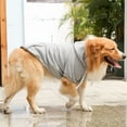 thumbnail image 4 of Dog Winter Coat Pet Jacket Plaid Reversible Vest Cold Weather Dog Clothes Pet Apparel for Small Medium Large Dogs Gray XS, 4 of 4