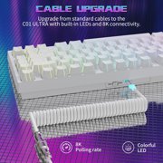 ATTACK SHARK R82 HE Wired 75% Gaming Keyboard with C05ULTRA LED Cable