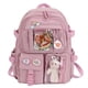 thumbnail image 1 of Bolsas de libros casuales Bolsas de viaje de nylon Lindo estilo japonés Kawaii para niñas adolescentes, 1 of 8