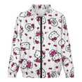 thumbnail image 4 of Hello Kitty Zip-Up Hoodie Pullover Hooded Long Sleeve Sweatshirts Tops Blouse with Pocket for Mens Womens, 4 of 8