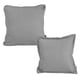 thumbnail image 1 of Set de 2 Cojines (1 Cuadrado + 1 Cuadrado Grande) Have Gris, 1 of 7