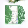 thumbnail image 1 of Tarjetas de invitación de boda con corte láser, tarjetas de felicitación de cumpleaños con sobre de cinta imprimible, blancas, marfil y Beige, baratas, piezas, 100, 1 of 4