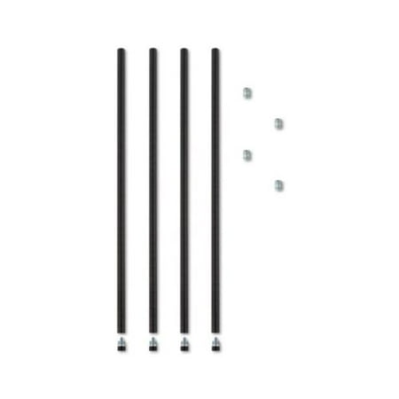 Best Stackable Posts For Wire Shelving ALESW59PO36BL