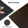 thumbnail image 6 of Spice Kitchen Mats for Floor, Black Anti Fatigue Cushioned Kitchen Rug Set of 2 Non Slip Waterproof Kitchen Mats Washable for Kitchen Sink Laundry 18x30+18x48 in, 6 of 6