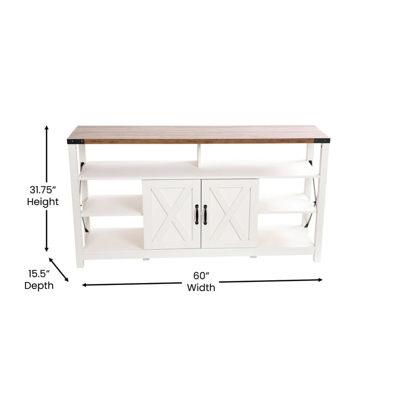 Merrick sliding 2024 door media cabinet