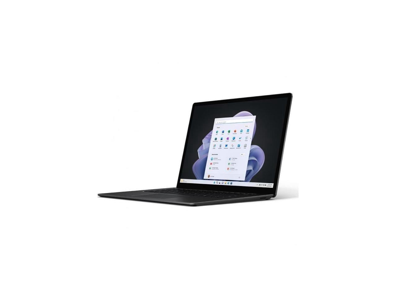 Pre-Owned Microsoft Surface Laptop 5 - 15" Touchscreen - Intel Core i7-1255U - 8GB RAM - 512GB SSD - Windows 11 Home - Intel Evo Platform - RFB-00026 - Matte Black