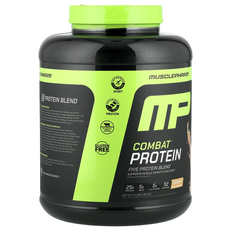 MusclePharm Combat® Protein Powder, Horchata, 4.1 lbs (1.84 kg