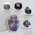thumbnail image 4 of Cosmic Galaxy Urns for Cremation Ashes Large Urn XL or Small Keepsake Urns for Human Ashes & Urns for Human Ashes for Home or Burial Small Urns for Human Ashes Set of 4, 4 of 13